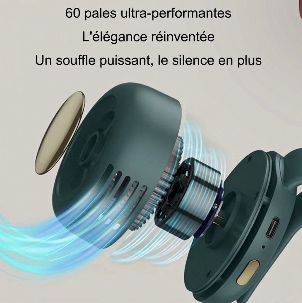 Mini Ventilateur Clip Portable - CoolClip Pro