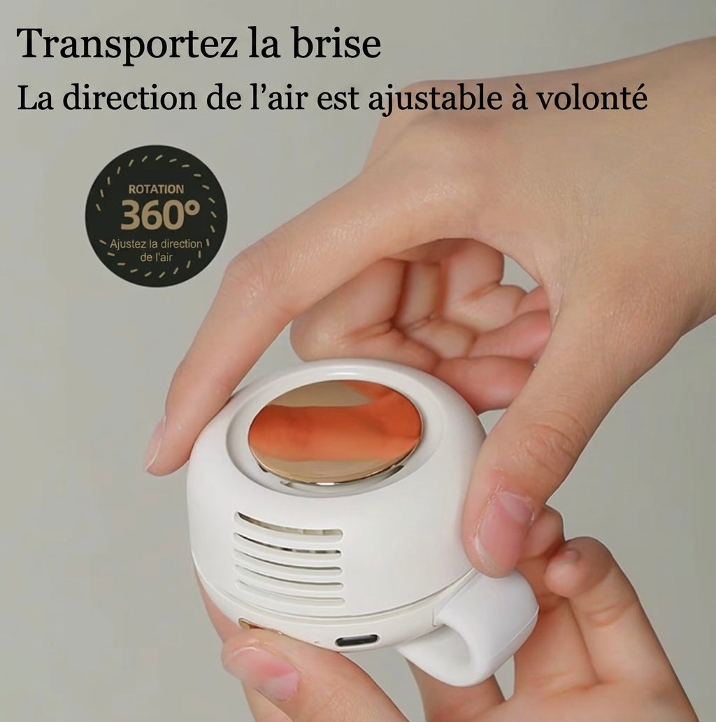 Mini Ventilateur Clip Portable - CoolClip Pro